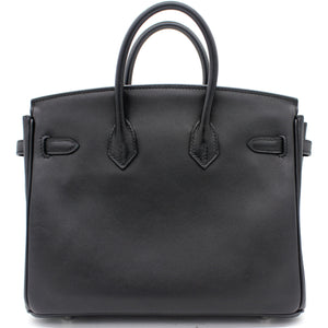 Birkin 25 tote bag Swift Noir