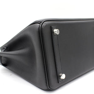 Birkin 25 tote bag Swift Noir