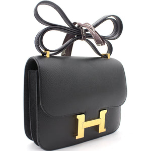 Epsom Leather Gold Hardware Constance 19 Bag