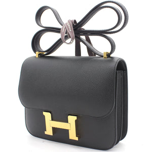 Epsom Leather Gold Hardware Constance 19 Bag