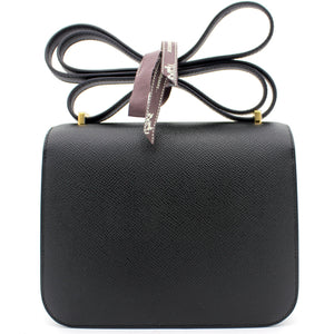 Epsom Leather Gold Hardware Constance 19 Bag