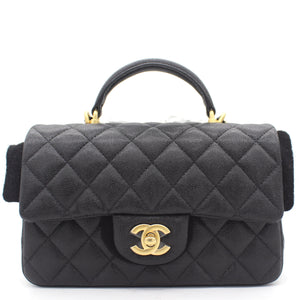 Mini Flap Bag With Top Handle