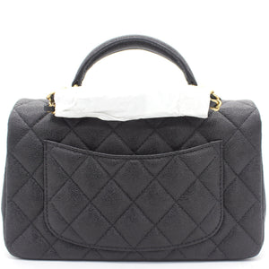Mini Flap Bag With Top Handle