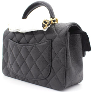 Mini Flap Bag With Top Handle