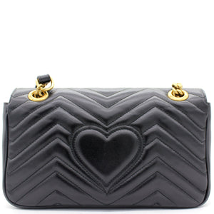 GG Marmont matelassé shoulder bag Black