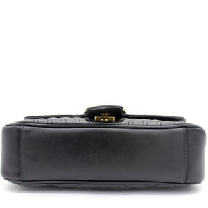 GG Marmont matelassé shoulder bag Black