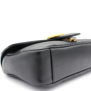 GG Marmont matelassé shoulder bag Black