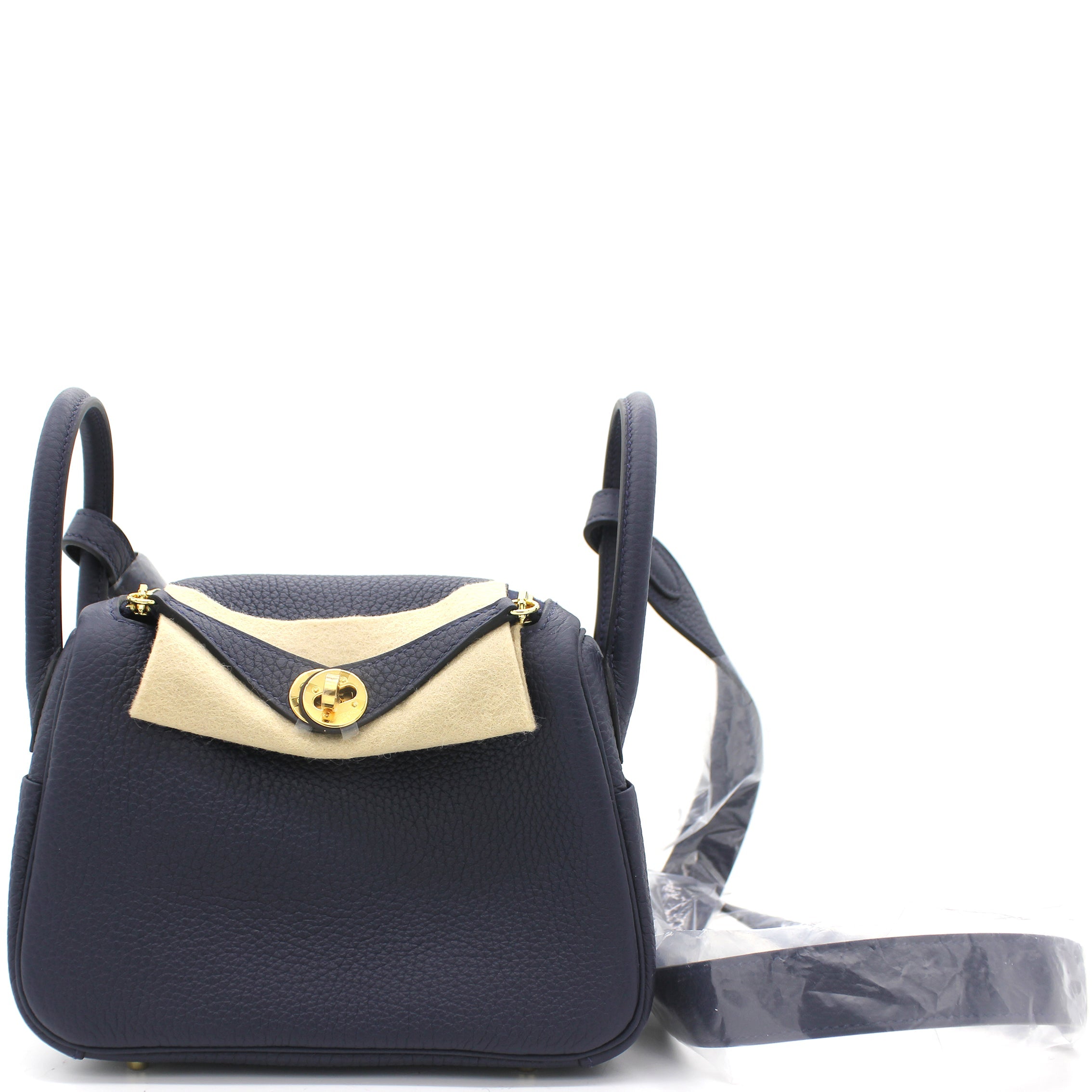 Taurillon Clemence Mini Lindy 20 Bleu Nuit 2Z