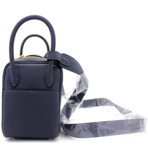 Taurillon Clemence Mini Lindy 20 Bleu Nuit 2Z
