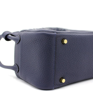 Taurillon Clemence Mini Lindy 20 Bleu Nuit 2Z