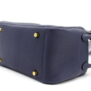 Taurillon Clemence Mini Lindy 20 Bleu Nuit 2Z