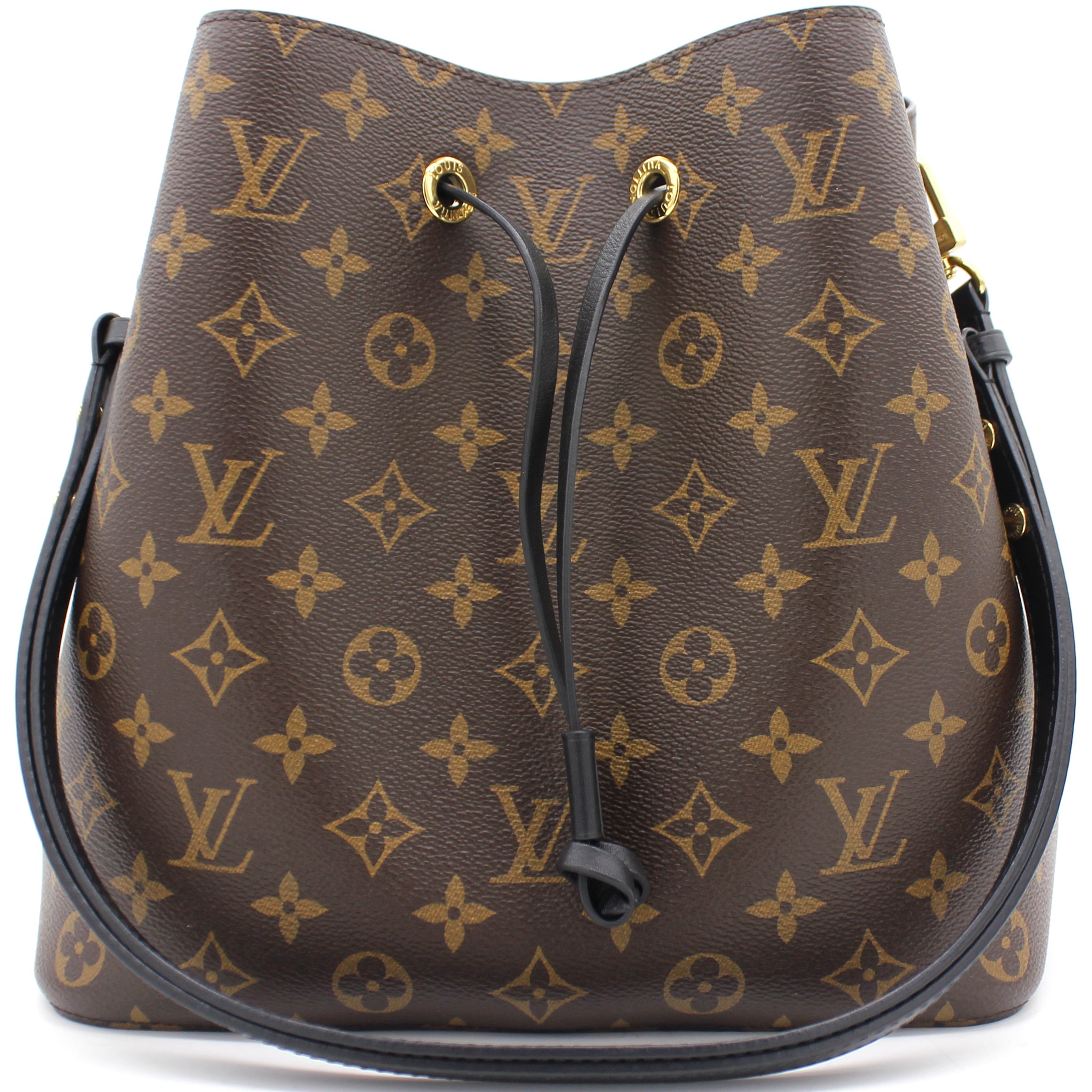 NéoNoé Monogram Shoulder Bag Black
