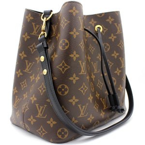 NéoNoé Monogram Shoulder Bag Black
