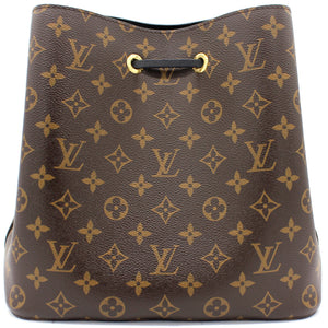 NéoNoé Monogram Shoulder Bag Black