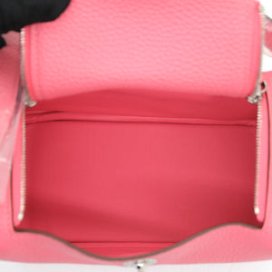 Taurillon Clemence Mini Lindy 20 Rose Azalee 8W