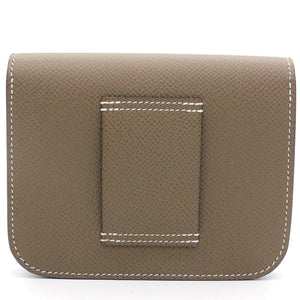 Portefeuille Slim Belt Bag Epsom Etoupe