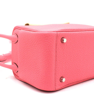 Taurillon Clemence Mini Lindy 20 Rose Azalee 8W