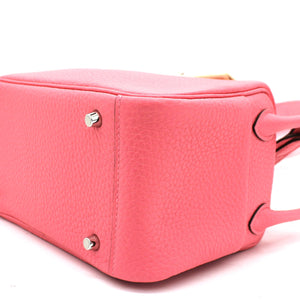 Taurillon Clemence Mini Lindy 20 Rose Azalee 8W