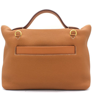 Togo and Swift Leather 24/24 35 Bag Gold 37