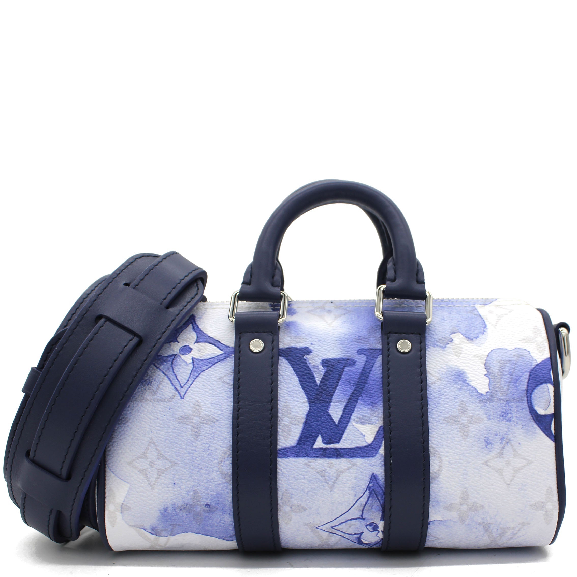 Monogram Watercolor Keepall XS Blue
