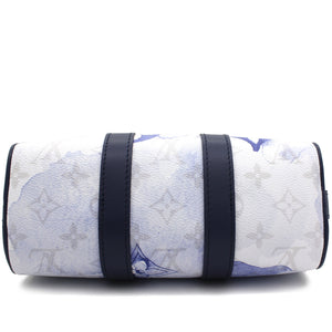 Monogram Watercolor Keepall XS Blue