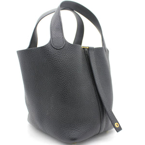 Taurillon Clemence Picotin Lock 18 Noir