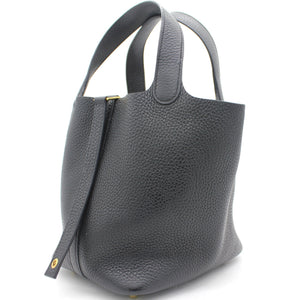 Taurillon Clemence Picotin Lock 18 Noir
