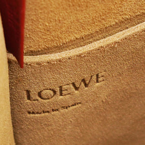 Gate Leather Bucket Bag Red