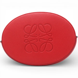 Gate Leather Bucket Bag Red