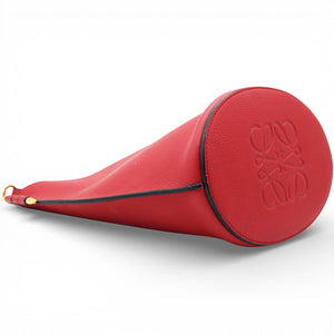 Gate Leather Bucket Bag Red