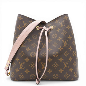 Monogram Neonoe MM Rose Poudre Brown