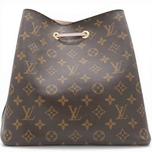 Monogram Neonoe MM Rose Poudre Brown