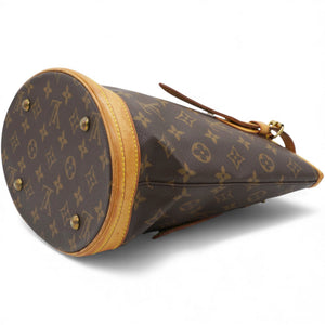 Monogram Petit Bucket Brown