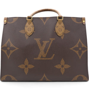Reverse Monogram Onthego MM Brown
