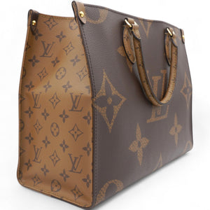 Reverse Monogram Onthego MM Brown