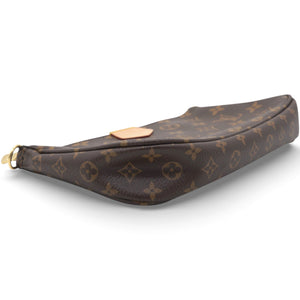 Rose Ballerine Monogram Canvas Multi Pochette Accessories Bag