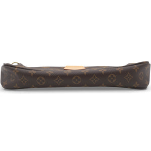Rose Ballerine Monogram Canvas Multi Pochette Accessories Bag