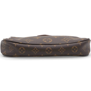Rose Ballerine Monogram Canvas Multi Pochette Accessories Bag
