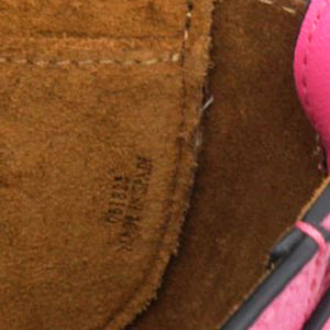 Grained Mini Gate Crossbody Bag Pink