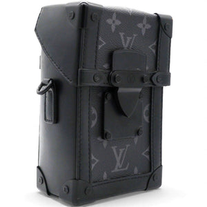 Black Monogram Eclipse Vertical Trunk Wearable Wallet Bag