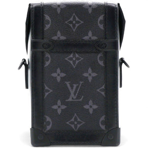 Black Monogram Eclipse Vertical Trunk Wearable Wallet Bag