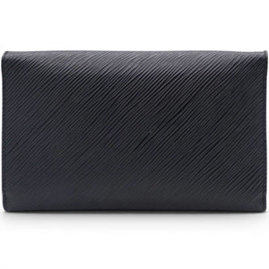 Epi Twist Chain Wallet Black