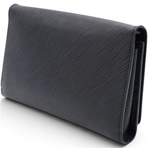 Epi Twist Chain Wallet Black