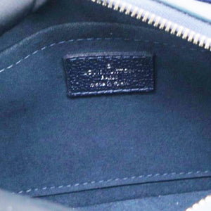 Metallic Empreinte Monogram Giant Speedy Bandouliere 20 Navy Nacre