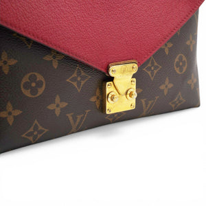 Monogram Pallas Chain Poppy Brown Red