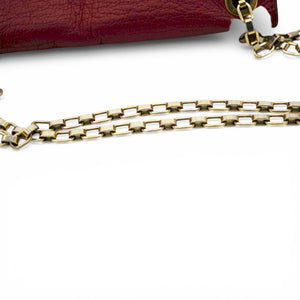 Monogram Pallas Chain Poppy Brown Red