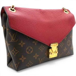 Monogram Pallas Chain Poppy Brown Red