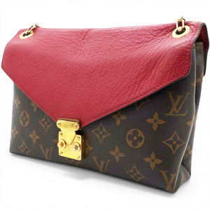 Monogram Pallas Chain Poppy Brown Red