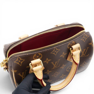 Monogram Speedy Bandouliere 20 Black