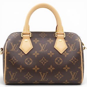 Monogram Speedy Bandouliere 20 Black